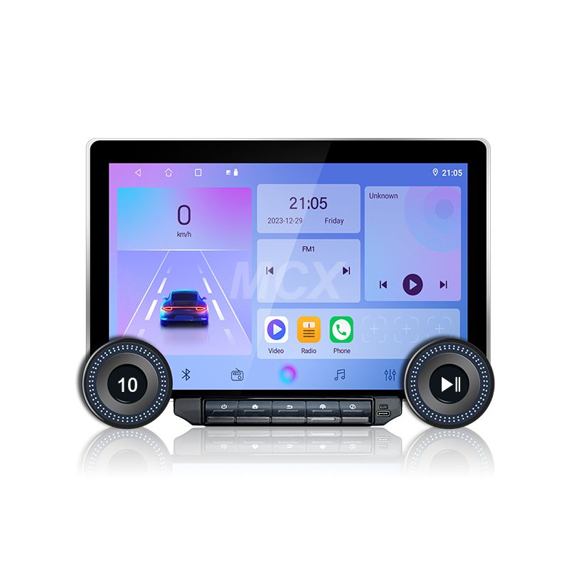 MCX P30 11.5 Inch BT 5.4 Wifi 6 Double Knob Car Radio with Touch Buttons