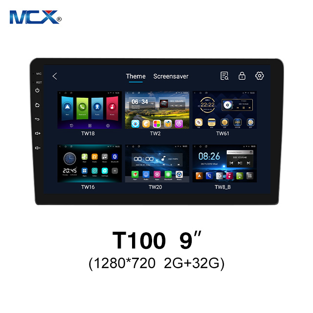 MCX T100 9 Inch 1280*720 2G+32G Android Car Head Unit Provider