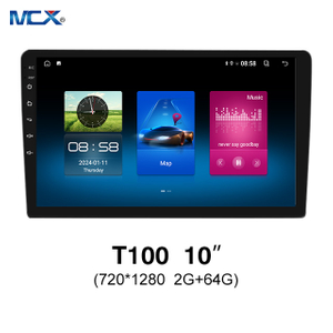 MCX T100 10 in 720*1280 2G+64G Android DVD Player for Car Factories