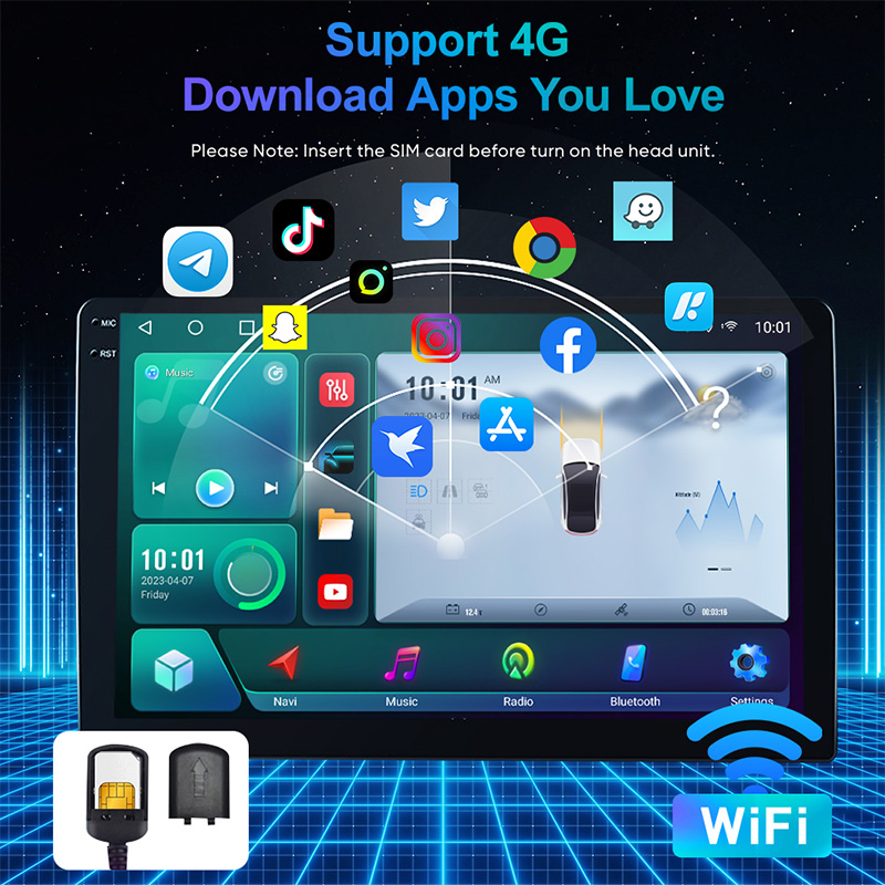 car screen radio system