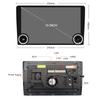MCX M10 9/10 Inch Wireless Carplay BT 5.4 Double Knob Car Head Unit Bulk