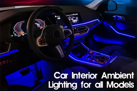 Multicolor LED Strips to Brighten Up Your Car’s Interior