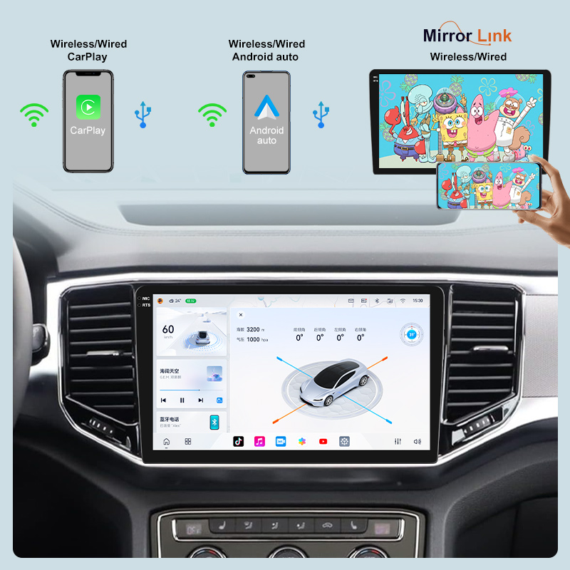 touch screen audio system for car