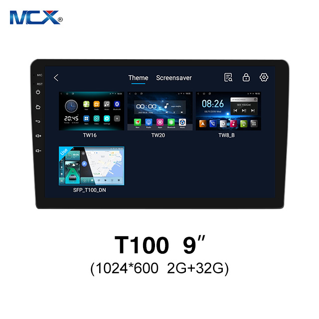 MCX T100 9 Inch 1024*600 2G+32G AHD Touch Screen Carplay Agencies