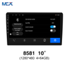 MCX N81 8581 10 Inch 1280*480 4+64g Wireless Backup Camera Double Din Car Radios Company