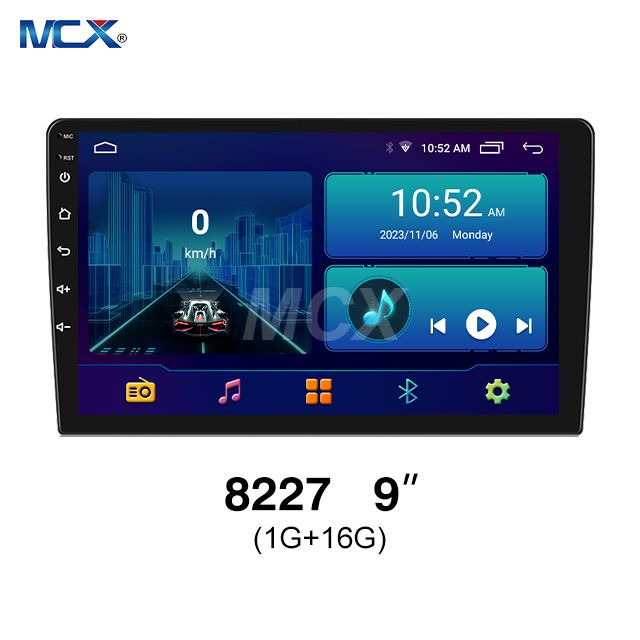 MCX 8227 9 Inch 1+16G DSP AHD Touch Screen Radio Bulk